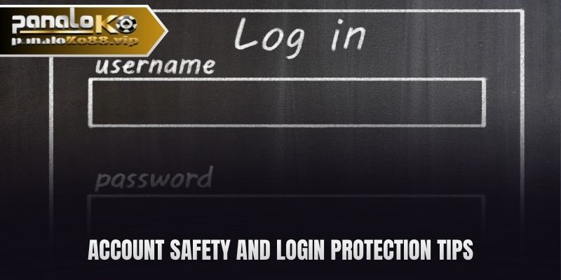 account safety and login protection tips