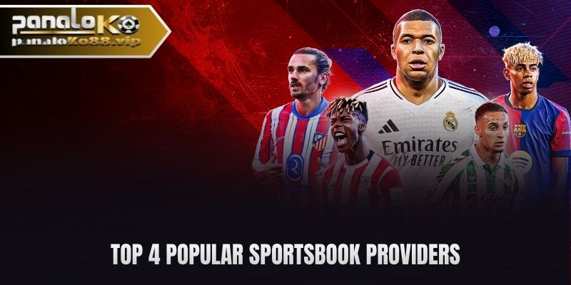 top 4 popular sportsbook providers